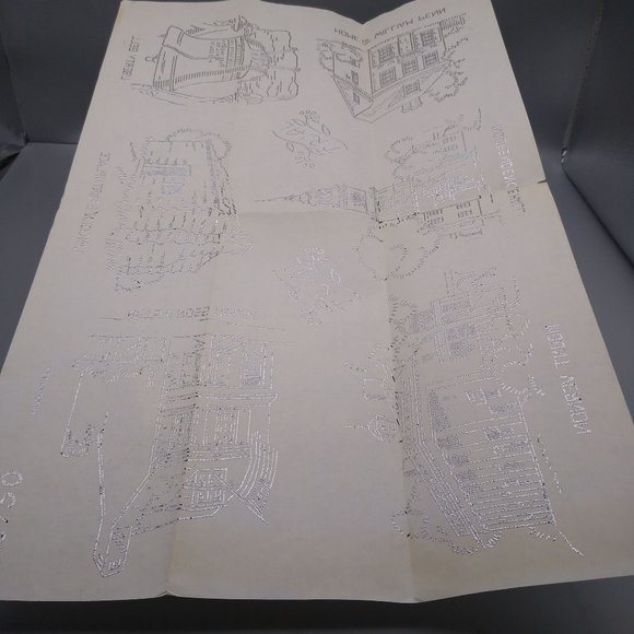 Vintage Needle Etchings Hot Iron Transfers, MCM Mail Order Design 2750 USA - Picture 2 of 3